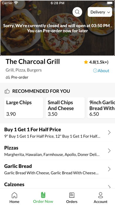 The Charcoal Grill Screenshots