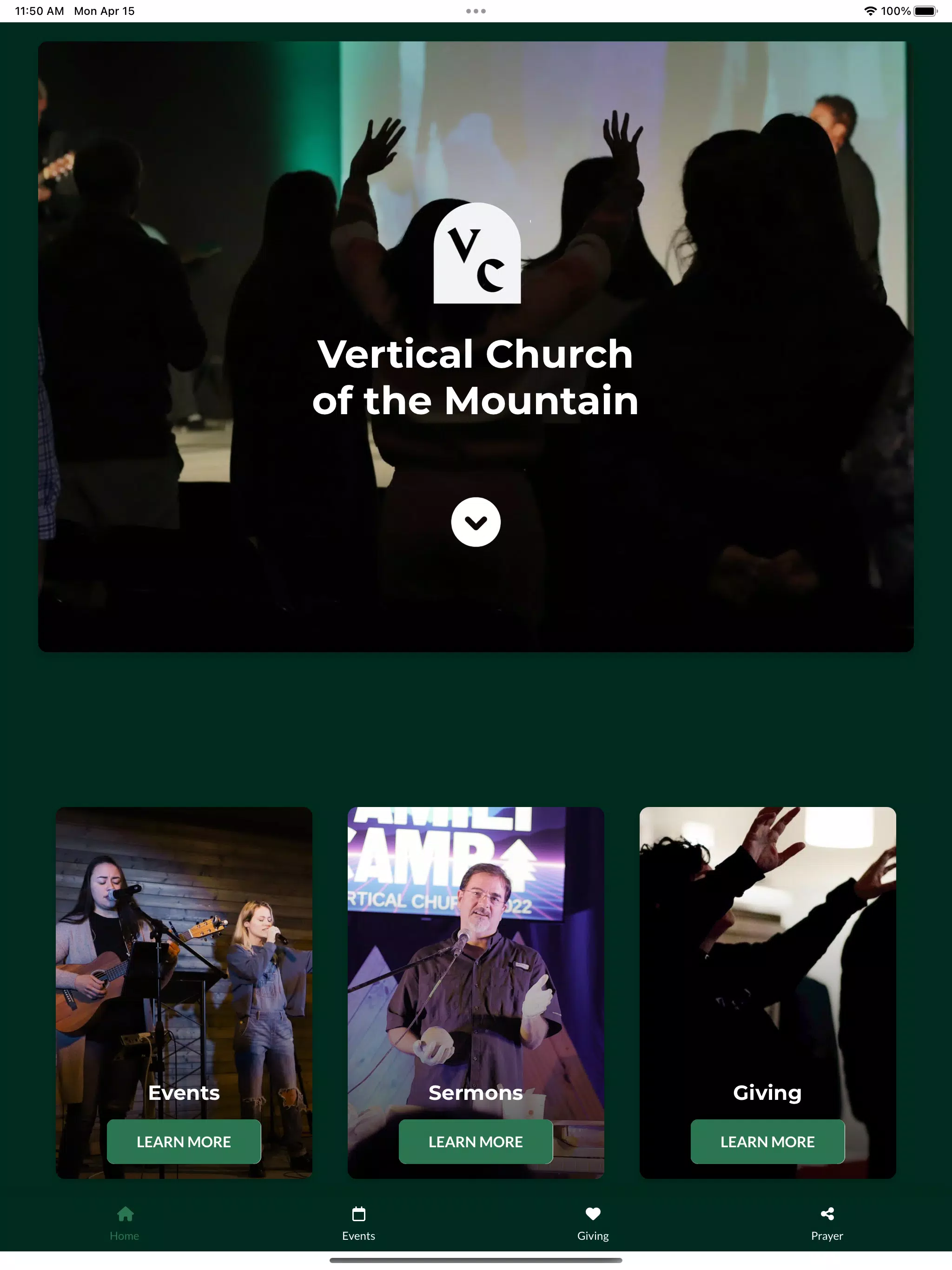 Vertical Church OTM Screenshots