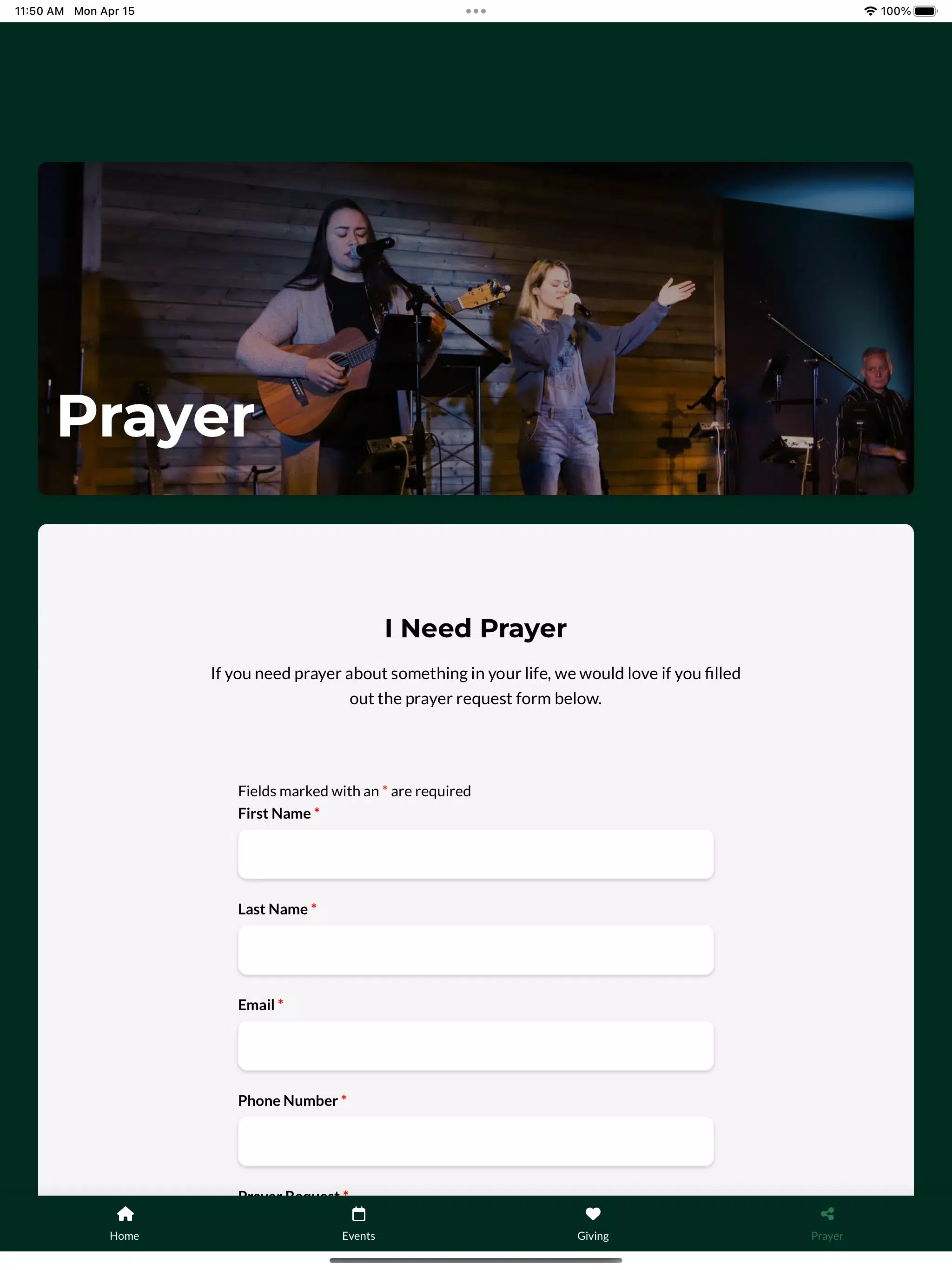 Vertical Church OTM Screenshots