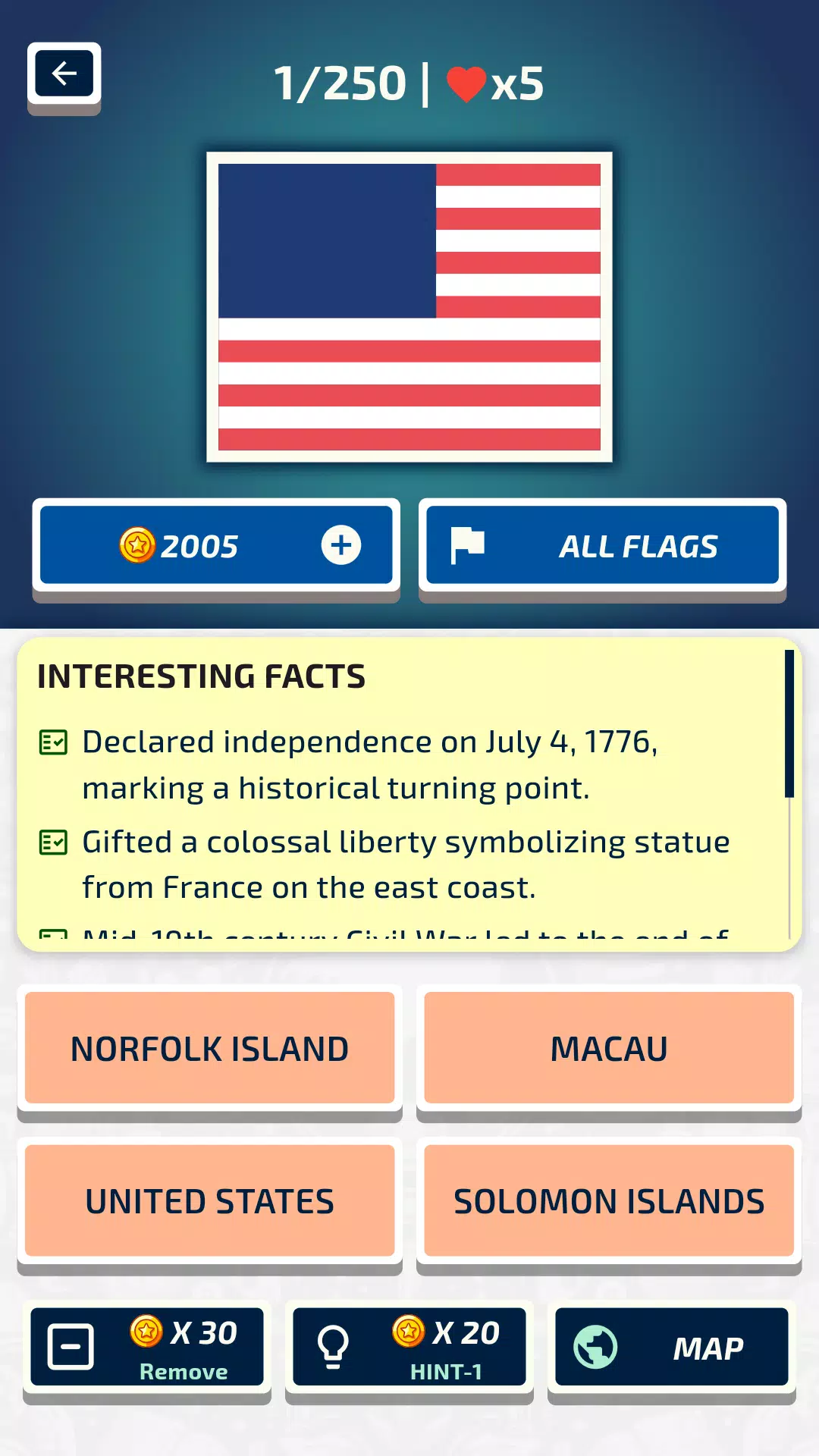 GeoMaster Flags Maps Monuments Screenshots