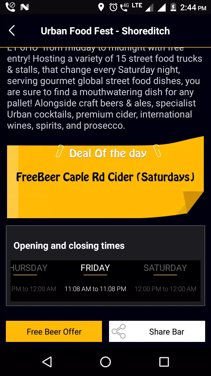 FreeBeer Screenshots