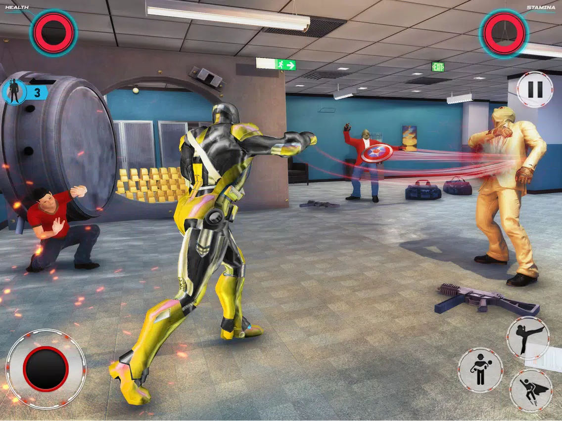 Incredible Robot Hero & Crook iPad Screenshots