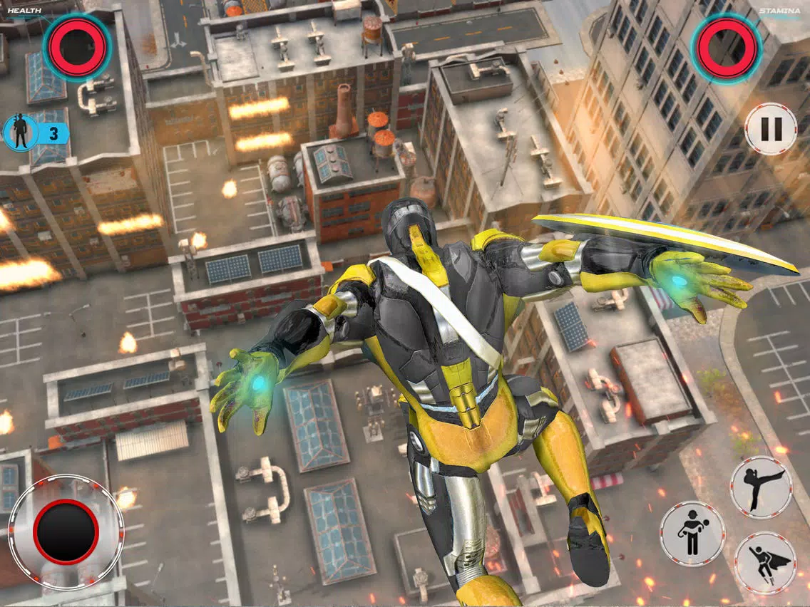 Incredible Robot Hero & Crook iPad Screenshots
