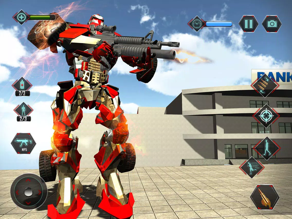 Ảnh chụp màn hình của Super Robot Steel Robbery Squad iPad 