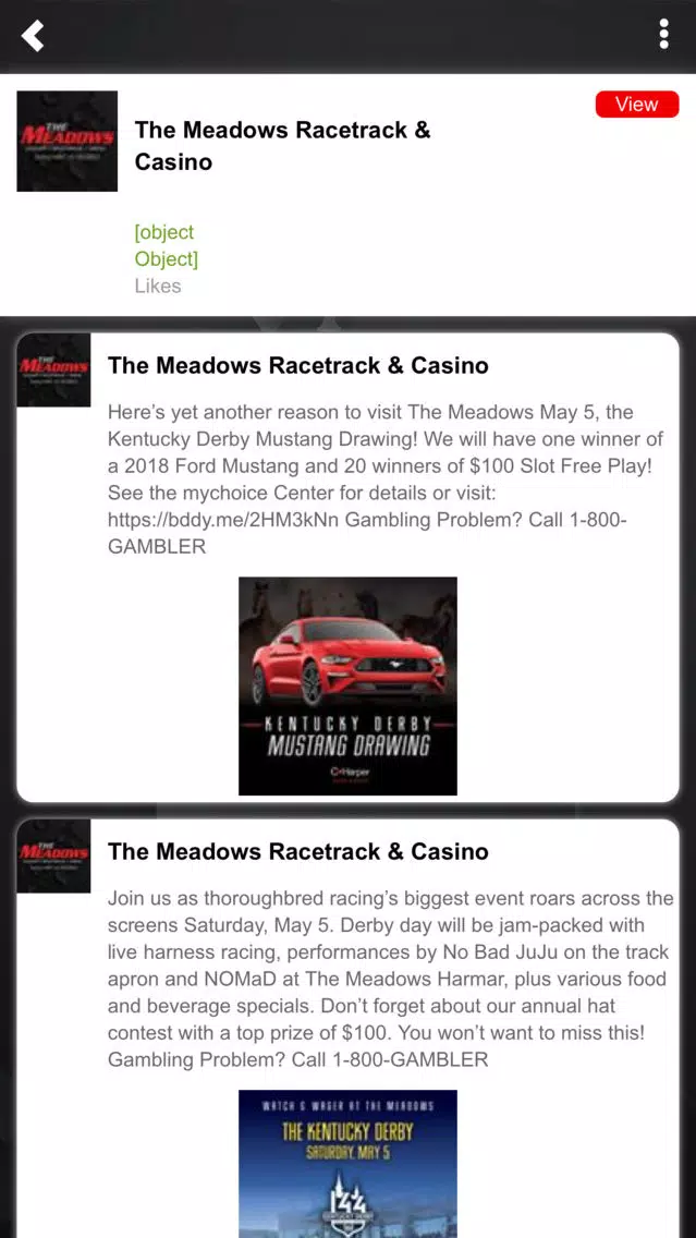 The Meadows Racetrack & Casino Screenshots