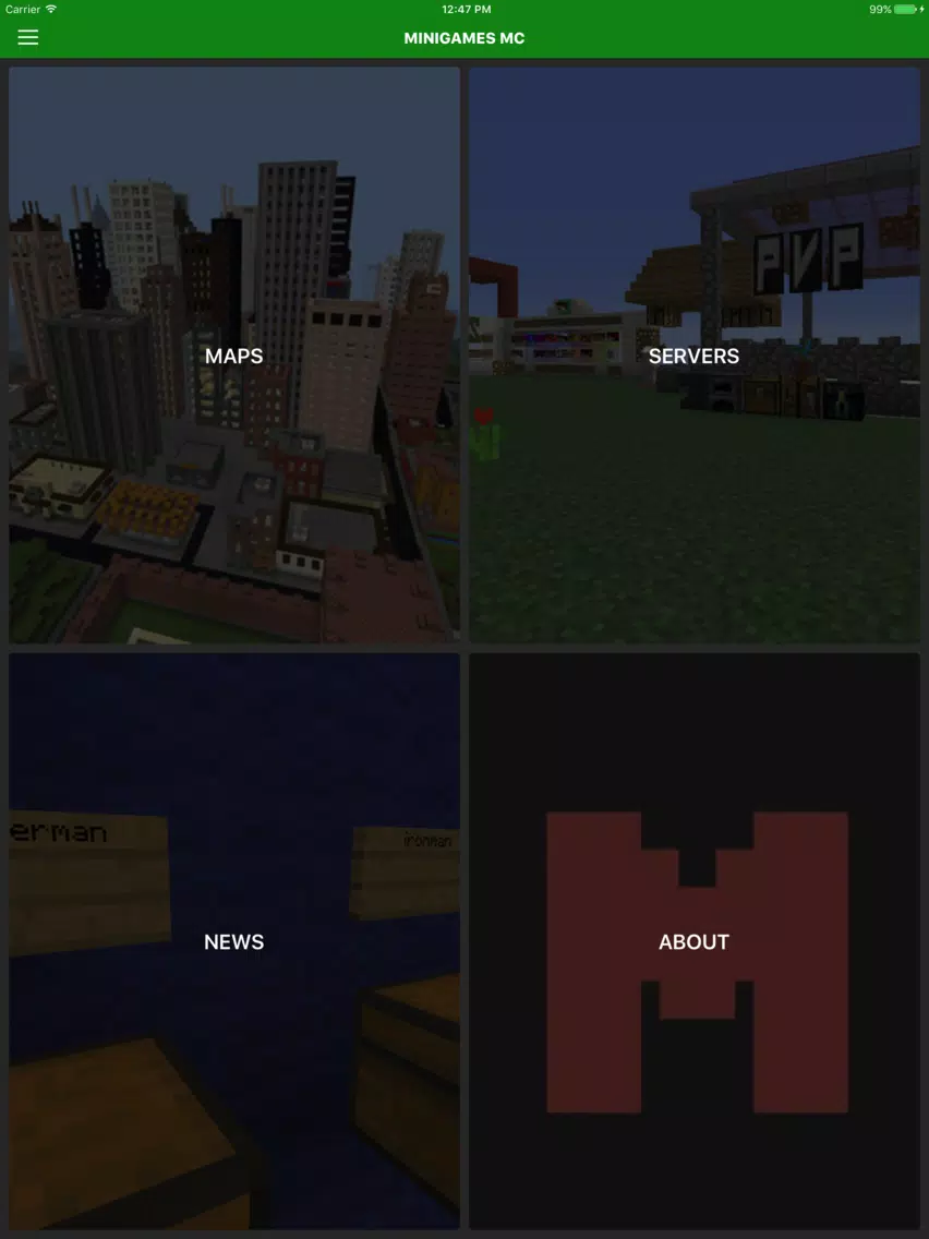 Mini Games for Minecraft PE (Best Maps & Servers) iPad Screenshots
