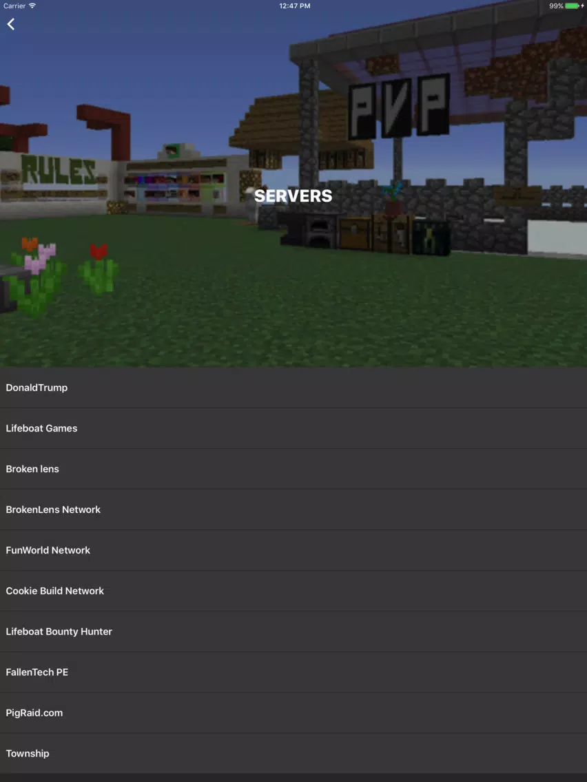 Mini Games for Minecraft PE (Best Maps & Servers) iPad Screenshots