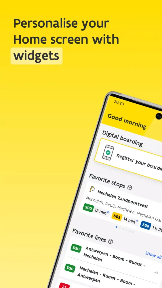 De Lijn Screenshots