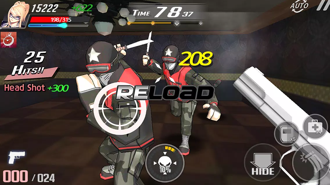 Tangkapan layar OverTouch : Gun Shooting