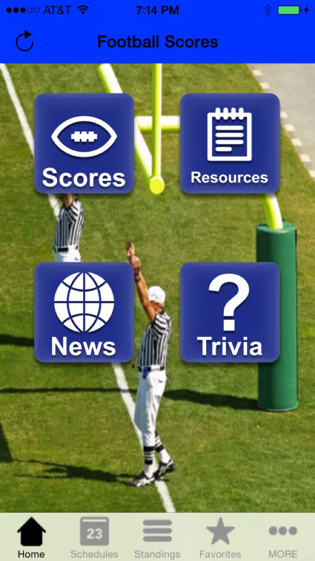 Football Scores & Schedules - NFL Edition Screenshots