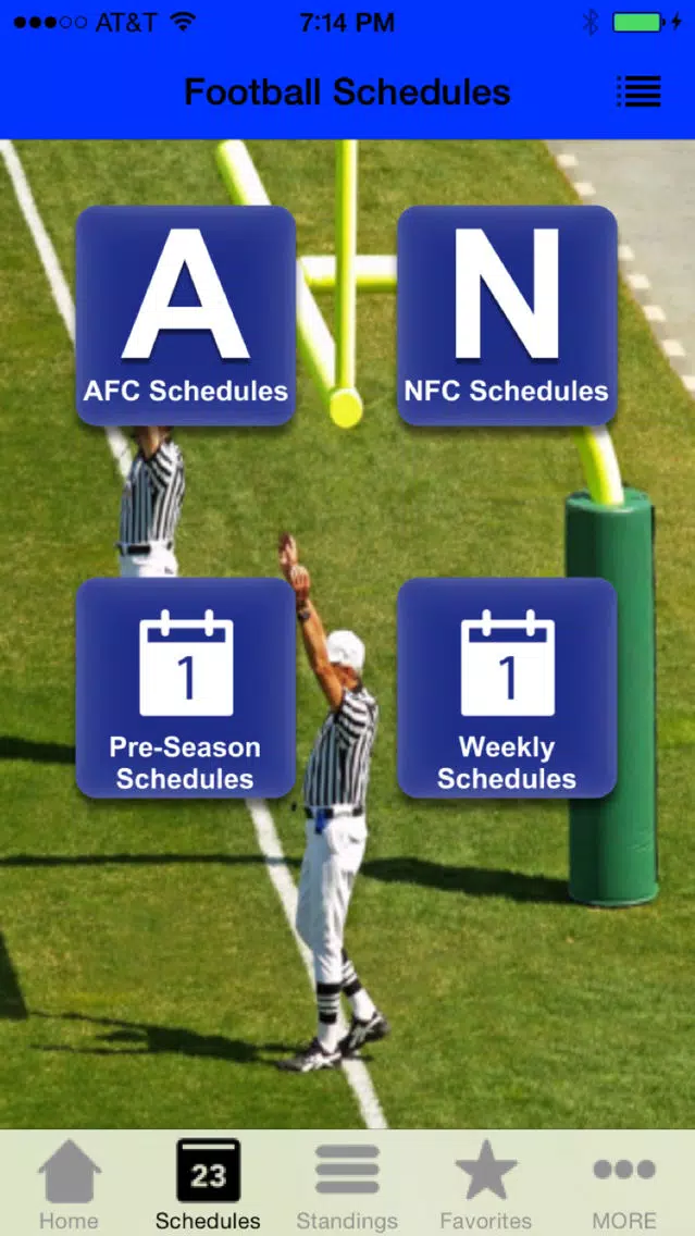 Football Scores & Schedules - NFL Edition Screenshots