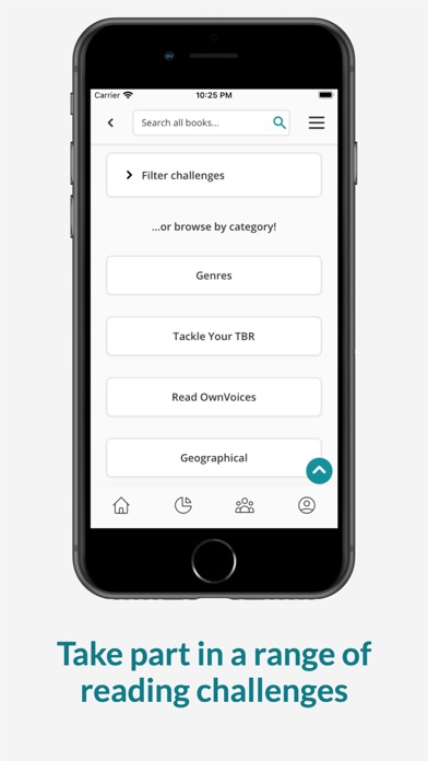 StoryGraph: Reading Tracker Screenshots