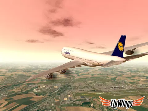 Flight Simulator Paris 2015 Online - FlyWings iPad  স্ক্রিনশট
