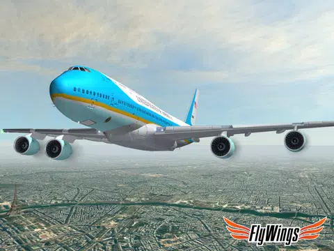Flight Simulator Paris 2015 Online - FlyWings iPad  স্ক্রিনশট