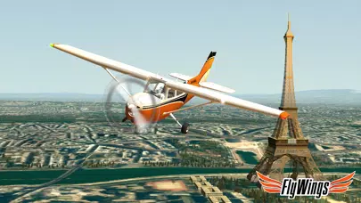 Flight Simulator Paris 2015 Online - FlyWings স্ক্রিনশট