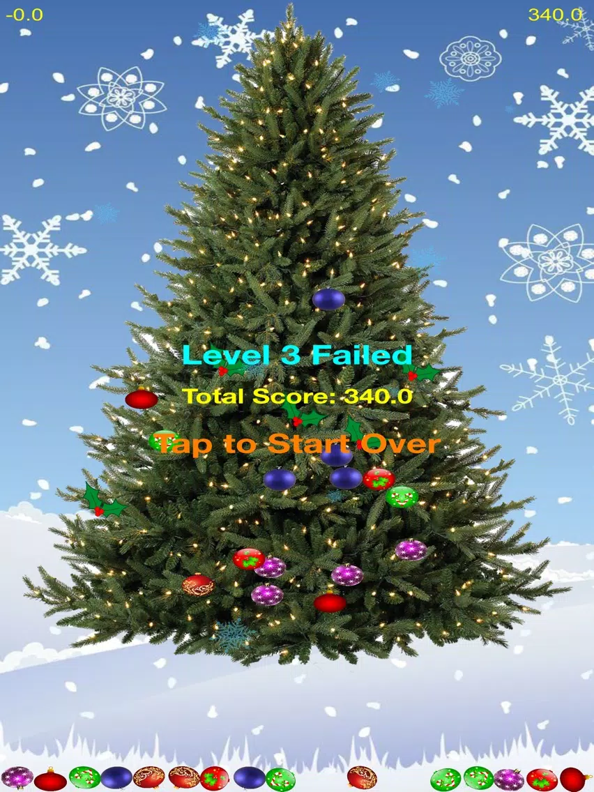 Скриншоты Christmas Tree Blitz - Knock Down the Ornaments! iPad 