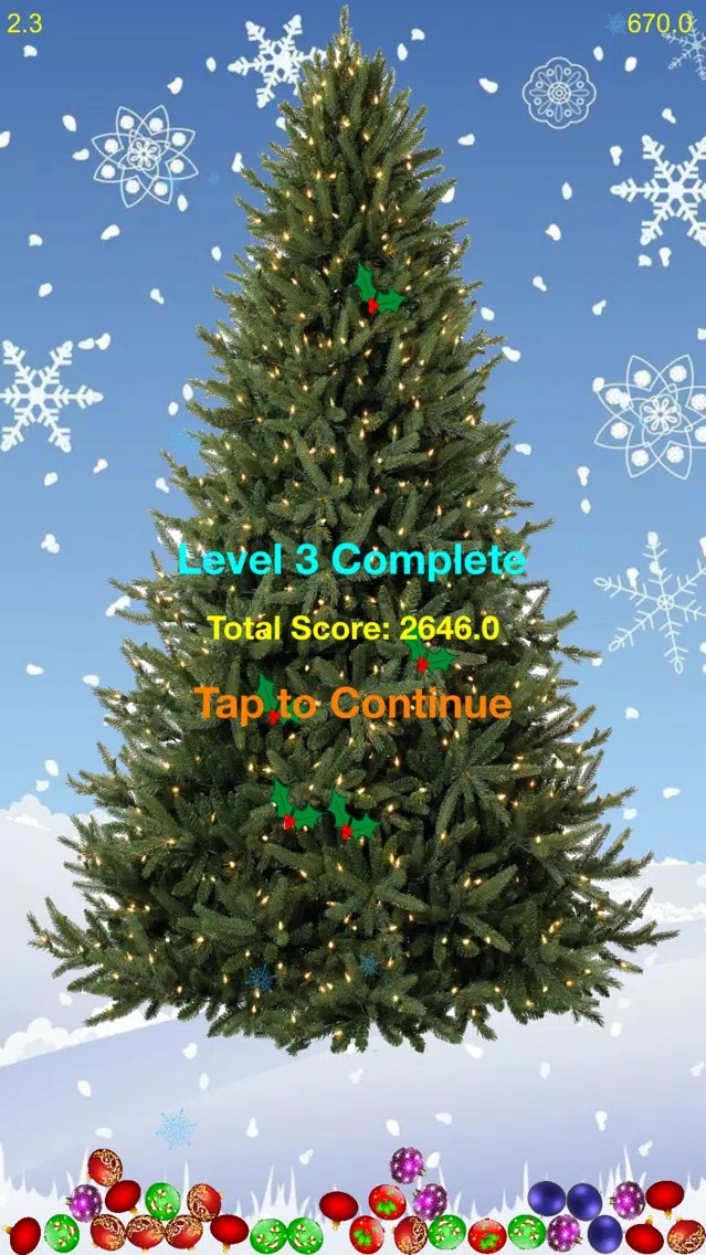 Скриншоты Christmas Tree Blitz - Knock Down the Ornaments!