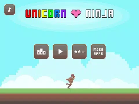 Unicorn Heart Ninja : Rainbow Escape of The Brave Hero iPad  Ekran Görüntüleri