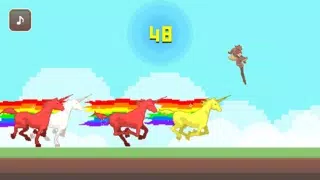 Unicorn Heart Ninja : Rainbow Escape of The Brave Hero Ekran Görüntüleri