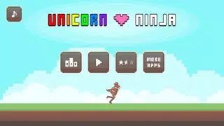 Unicorn Heart Ninja : Rainbow Escape of The Brave Hero Ekran Görüntüleri