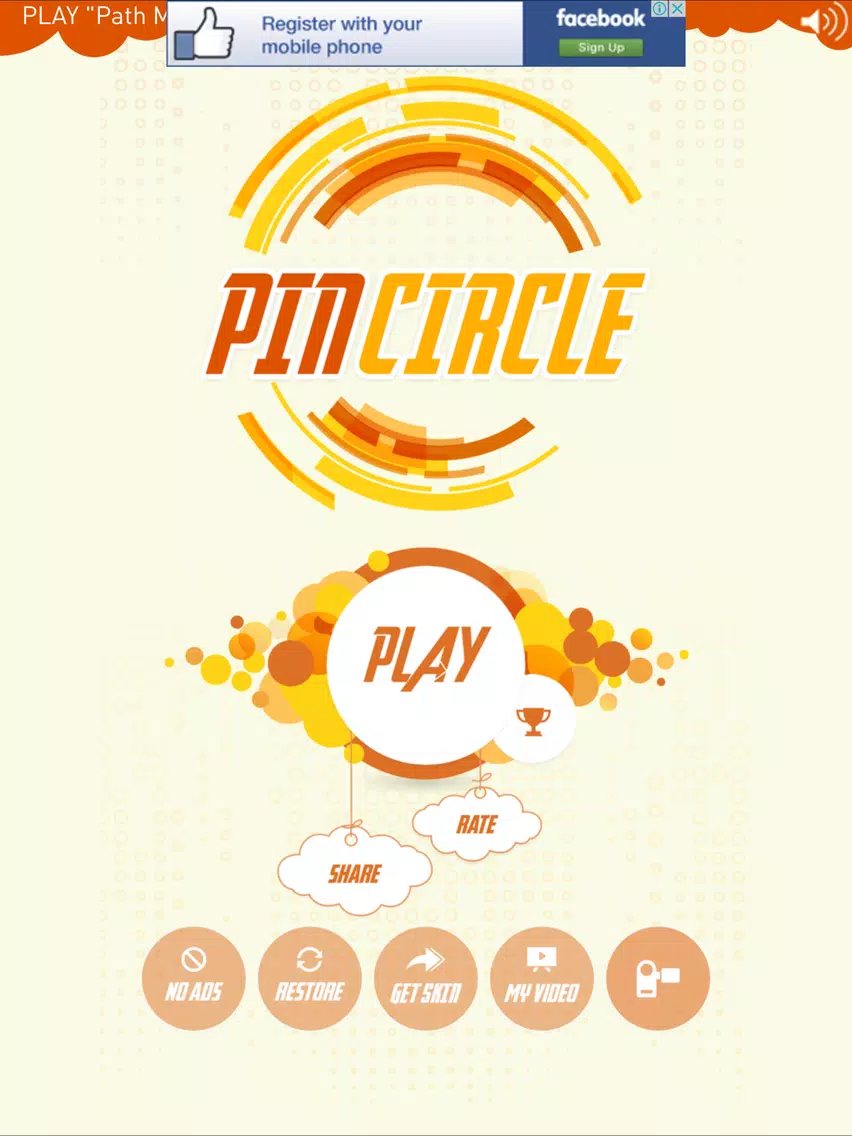 Colorful dot circle flip challenge 2 iPad Screenshots