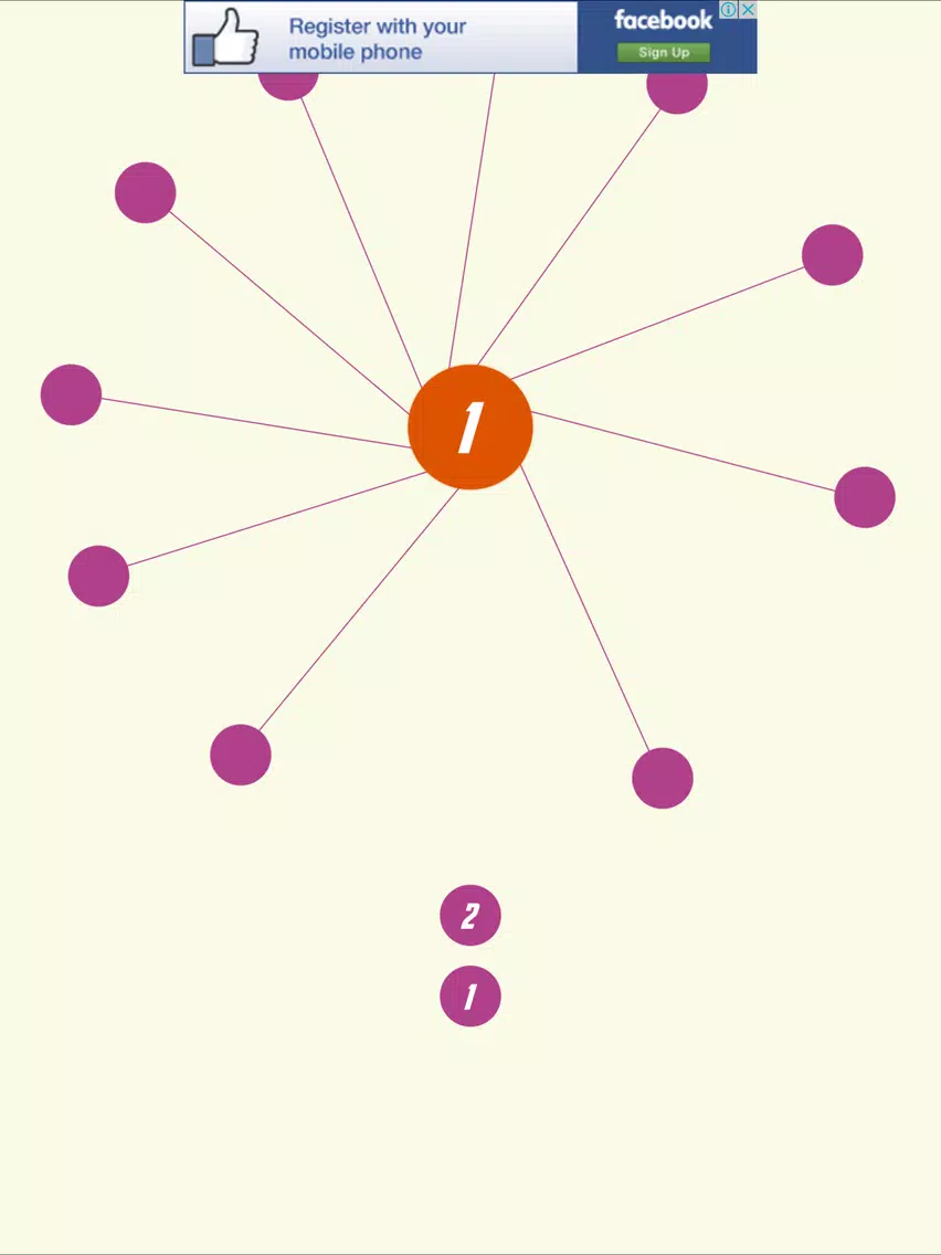 Colorful dot circle flip challenge 2 iPad Screenshots