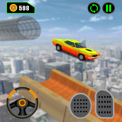 Mega Ramp Car Stunt Races Game
