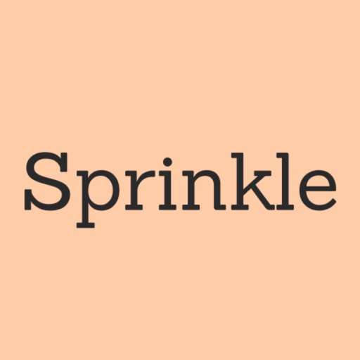 Sprinkle Sprinkle Sprinkle Sprinkle