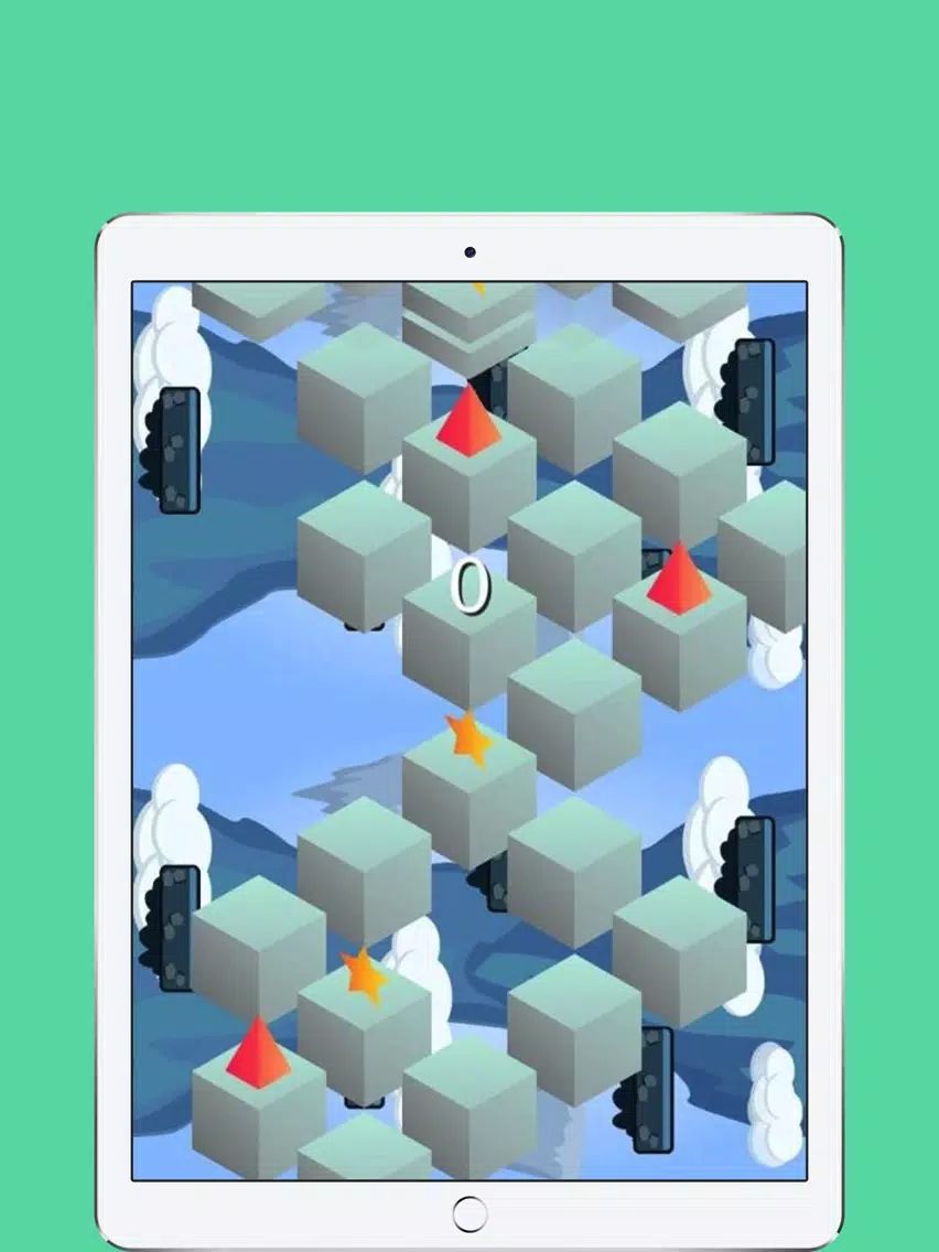Roll Block Bounce Fly to Sky Don’t Fall iPad Screenshots