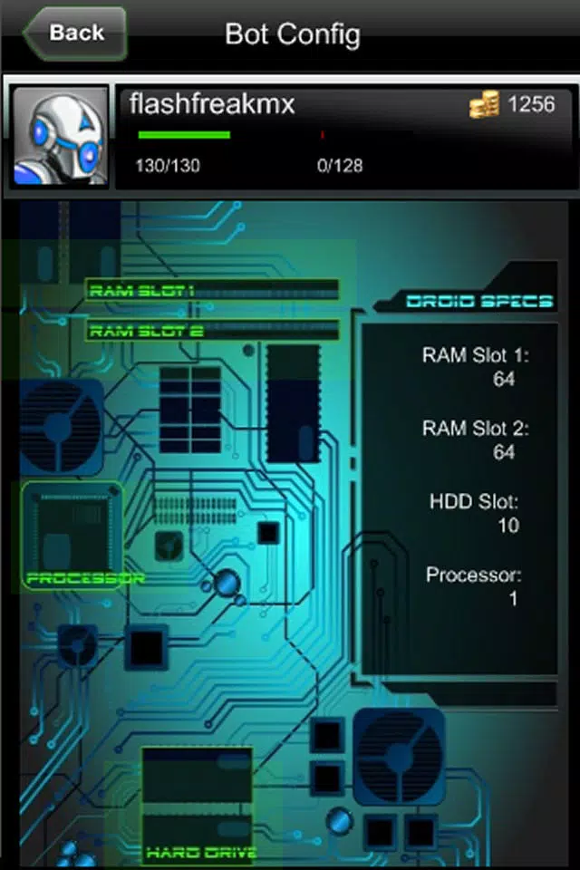 Tangkapan skrin Android Overkill (RPG)