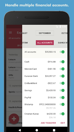Toshl Finance - budget manager Screenshots