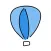 Blue sticker, cute baby love stickers for iMessage