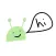 Cute Alien sticker space ufo stickers for iMessage