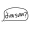 Dim Sum sticker - fast food stickers for iMessage