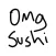 Sushi stickers for iMessage - photo keyboard emoji