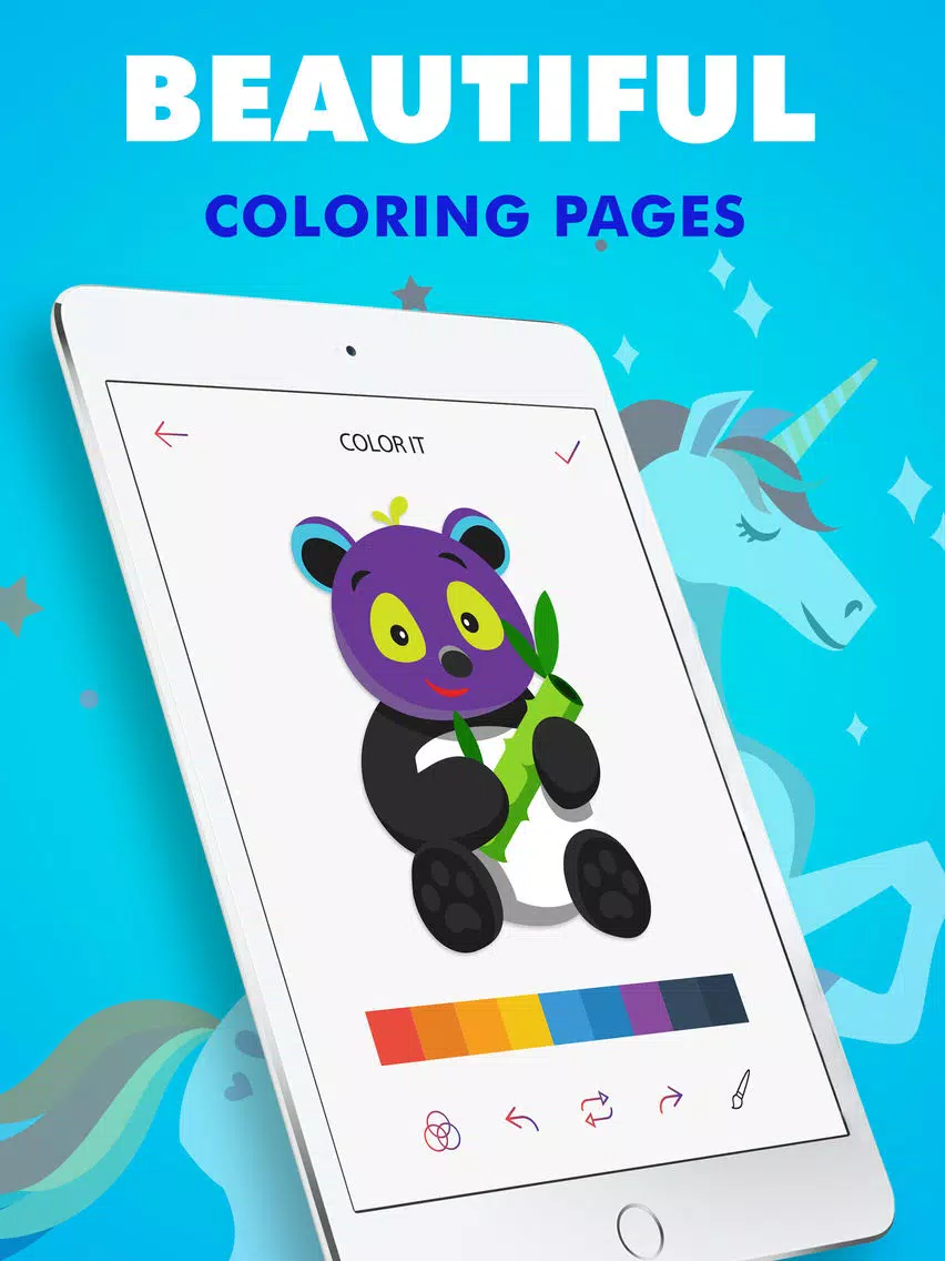 Lit Arts - Coloring Book iPad Screenshots