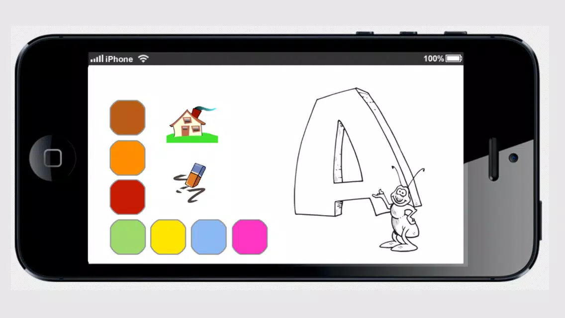 abc alphabet animal coloring books for kids free स्क्रीनशॉट