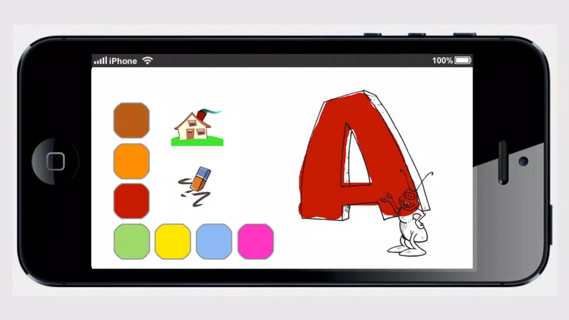abc alphabet animal coloring books for kids free स्क्रीनशॉट