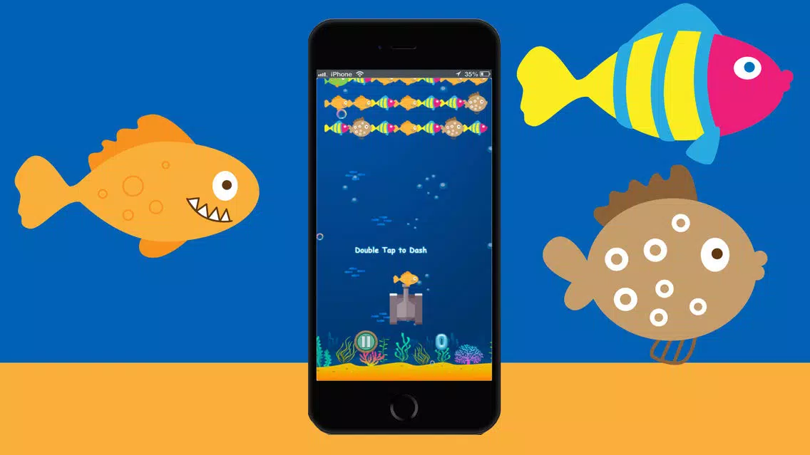 Fish Army Dash - shooter games for kids Screenshots
