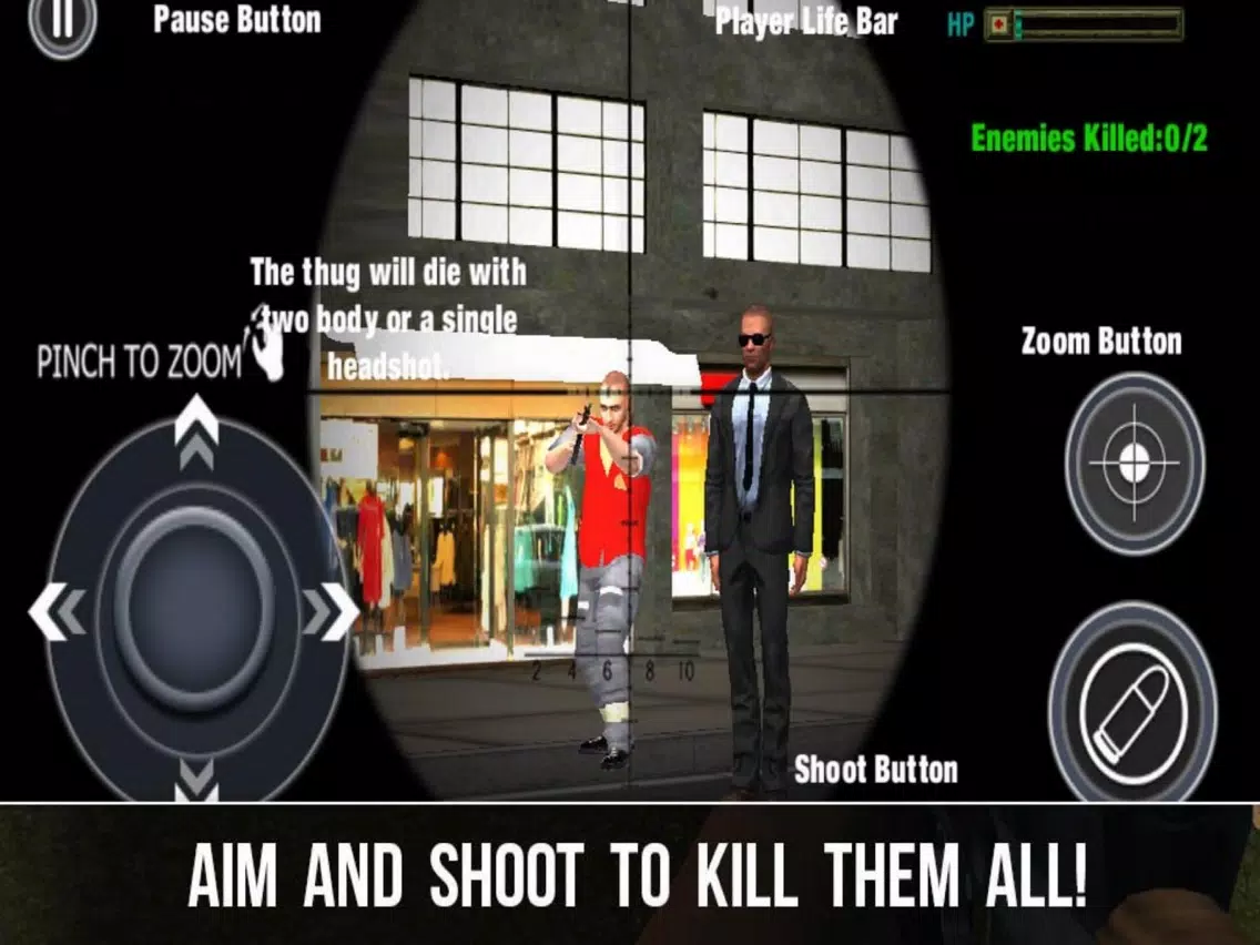 Army Sniper - Killer 3D Elite iPad 스크린샷