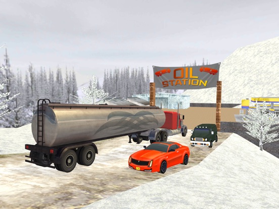Oil Tanker Transporter Driving iPad Screenshots