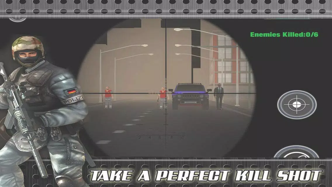 Capturas de tela do Sniper Night Boss 3D
