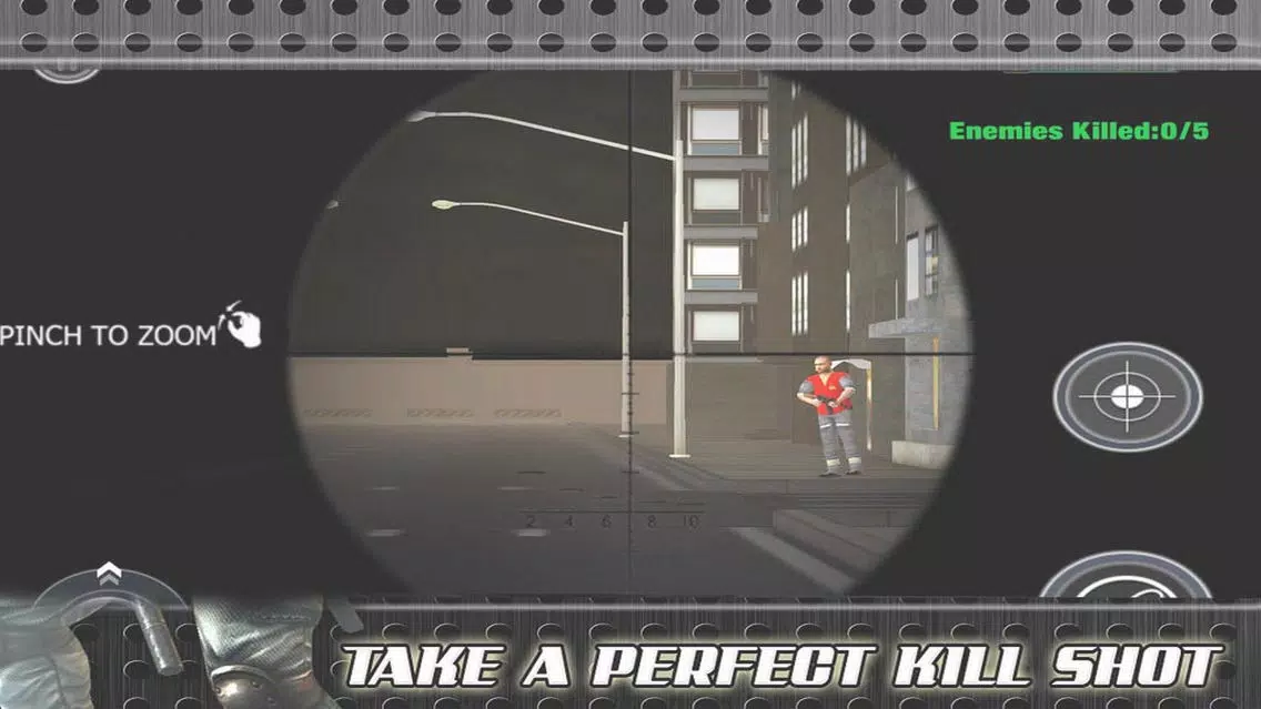 Capturas de tela do Sniper Night Boss 3D