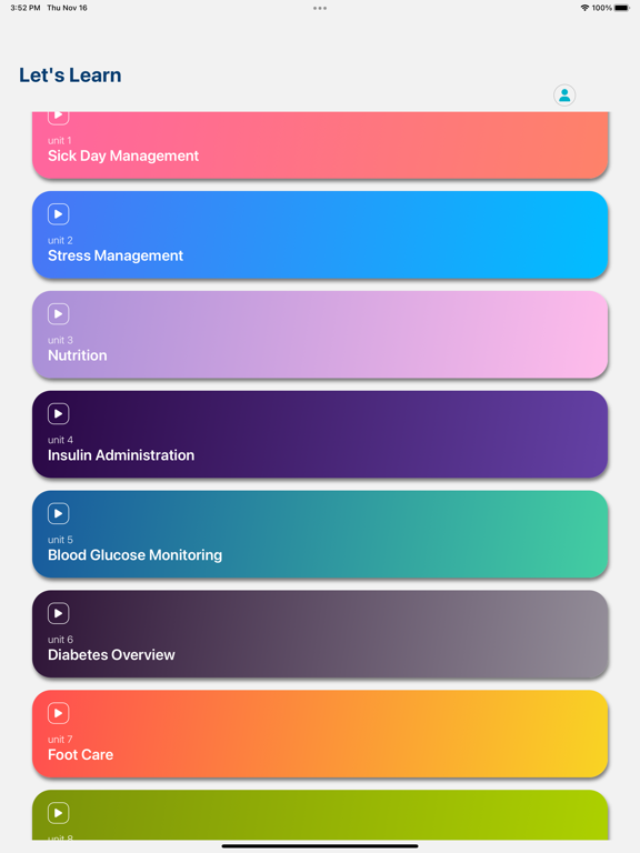 Thrive Education iPad Screenshots