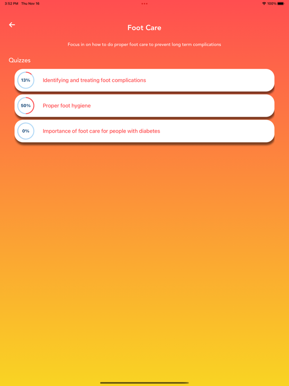 Thrive Education iPad Screenshots