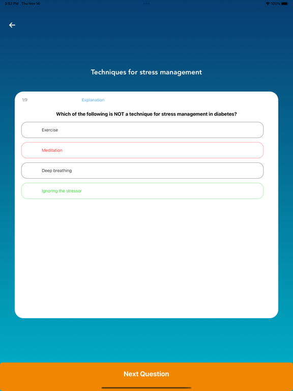 Thrive Education iPad Screenshots