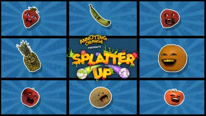 Tangkapan skrin Annoying Orange Splatter Up!