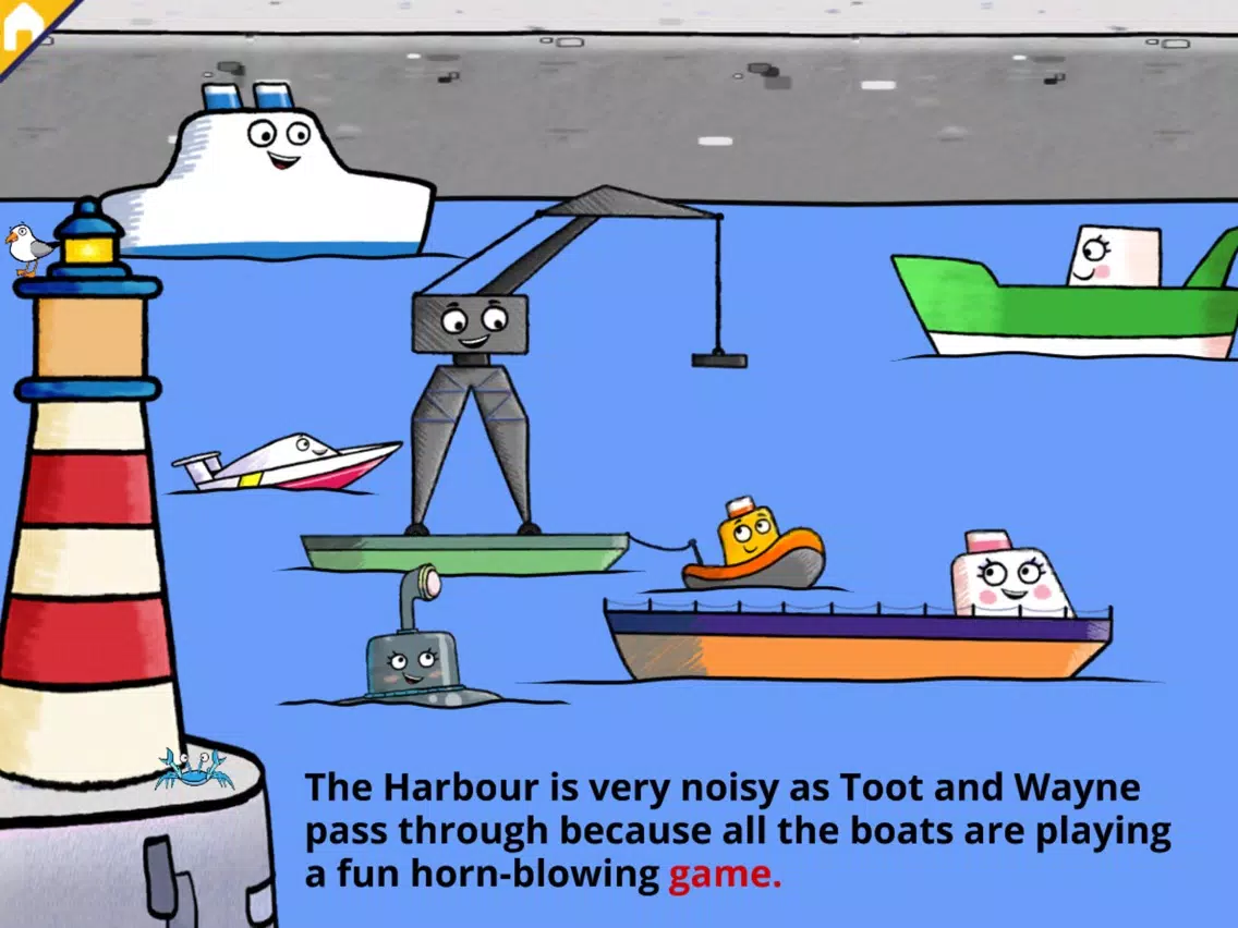 Toot to the Rescue - Story Book for Kids iPad Screenshots