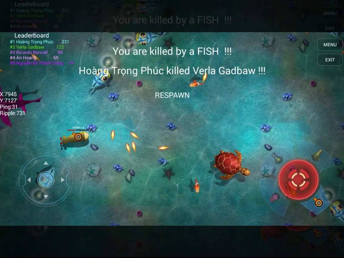 Ảnh chụp màn hình của ShipWar - Realtime Multiplayer iPad 