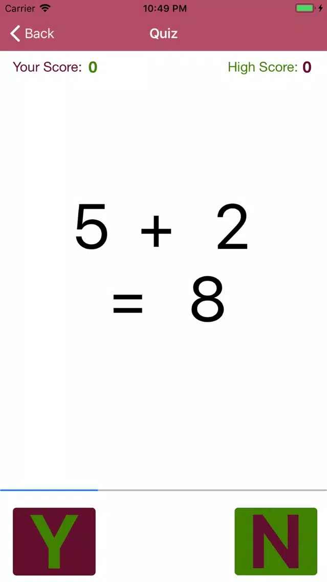 Smart Kid Quick Math سکرین شاٹس